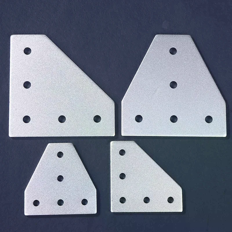 Woodworking Joint Types - 1Pc T/L Type 5 Hole Joint