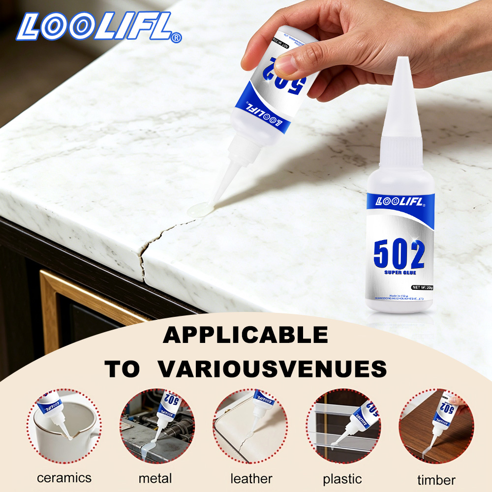 Woodworking Quick Glue - Loolifl 502 Super Glue Strong Adhesive
