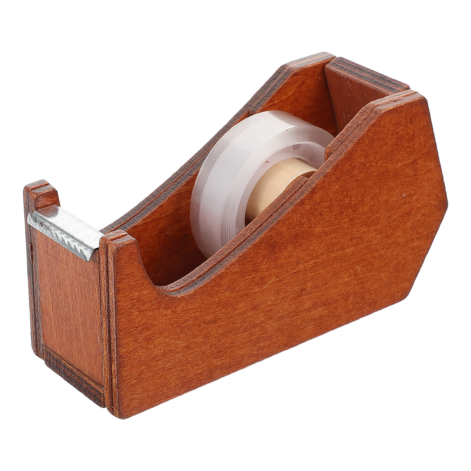 Woodworking Inspiration - Desktop Wooden Tape Dispenser Animal Inspired