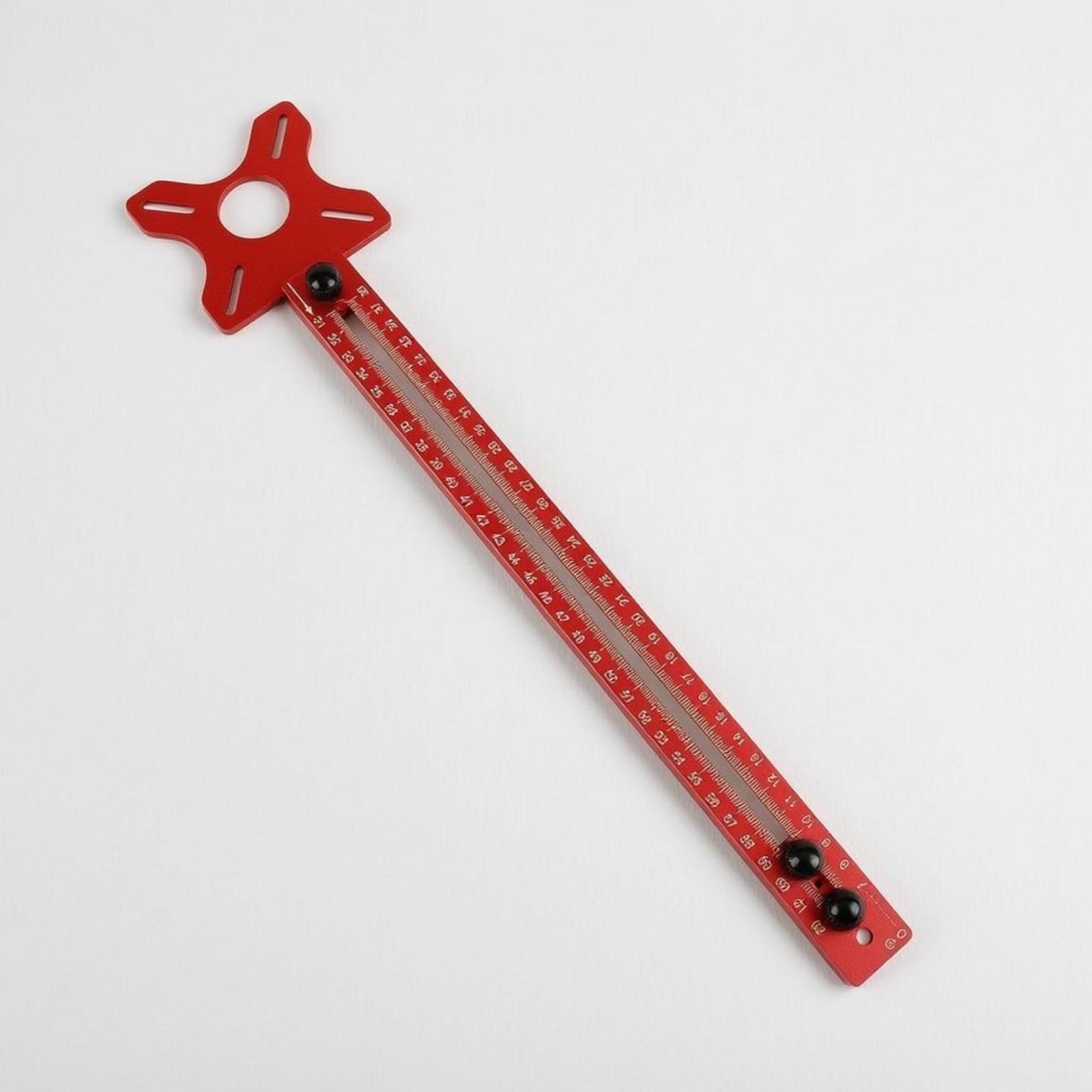 Woodworking Jig - Router Circle Cutting Jig Star-Shaped Top