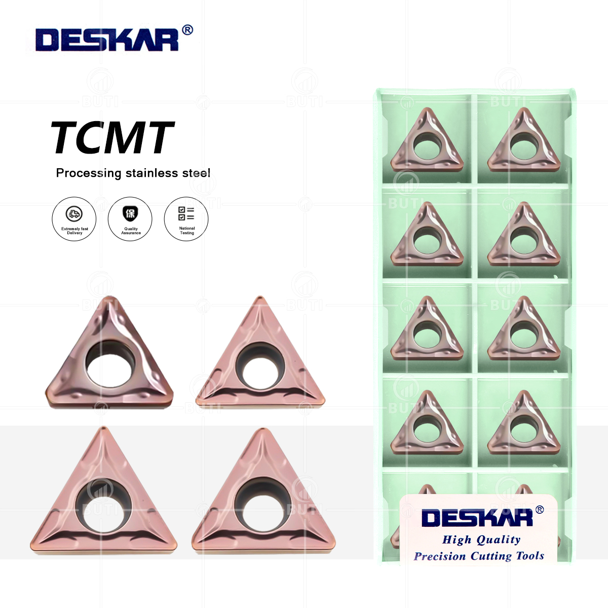Parting Tool Lathe - DESKAR TCMT110204/110208 TCMT16T304/16T308 LF6118 100% Original