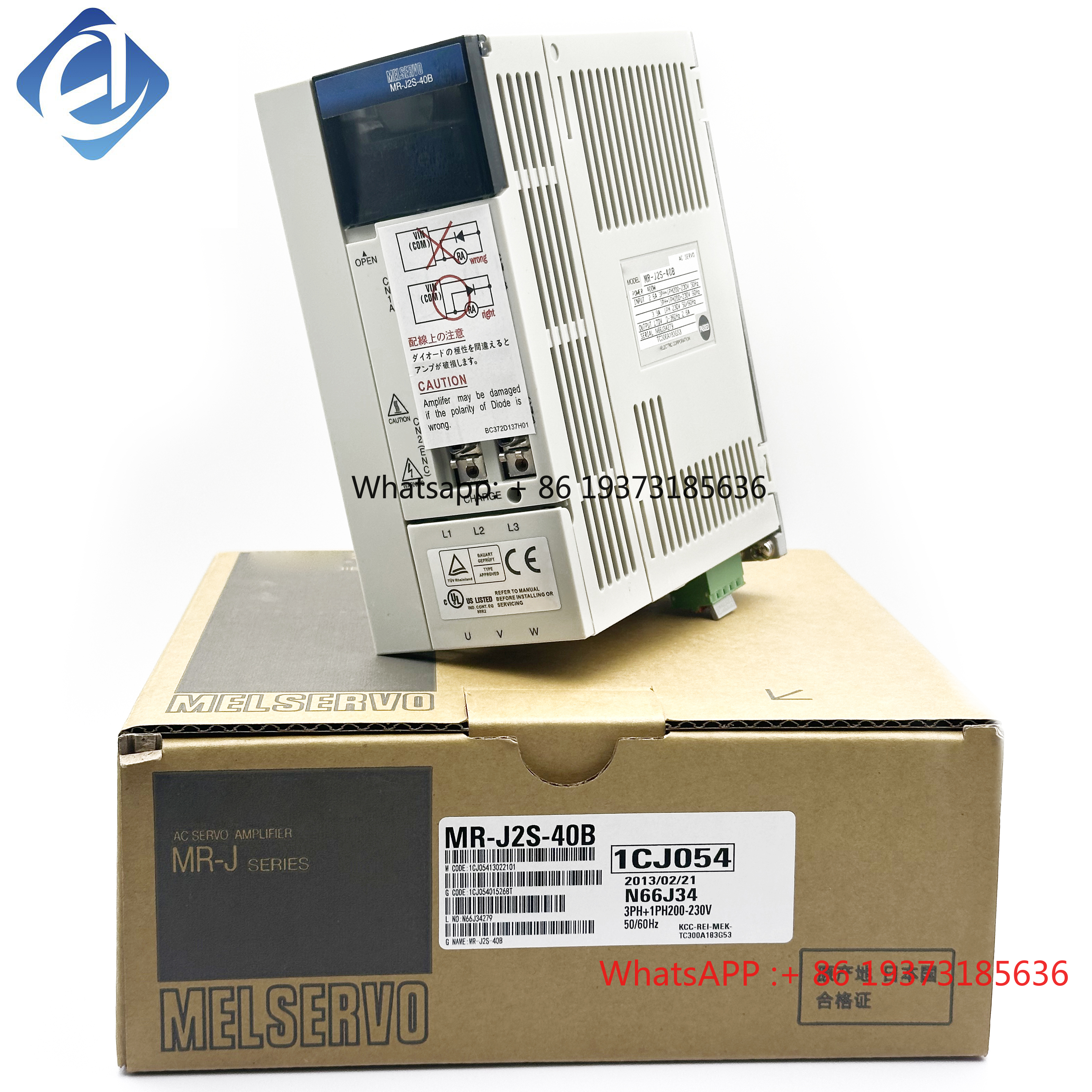 Woodworking Warehouse - New Original MR-J2S-40B-EE085 MR-J2S-40B Single Phase