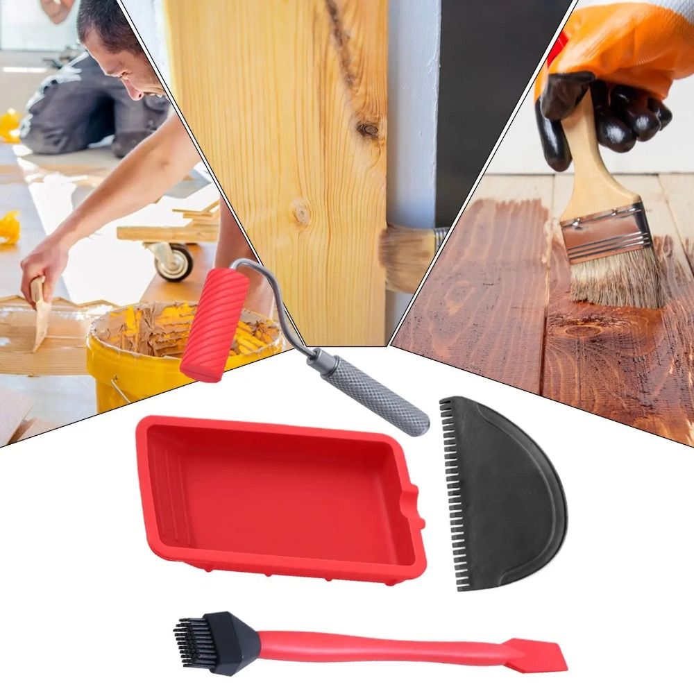 Woodworking Glue Roller - Soft Silicone Silicone Paint Roller Mini