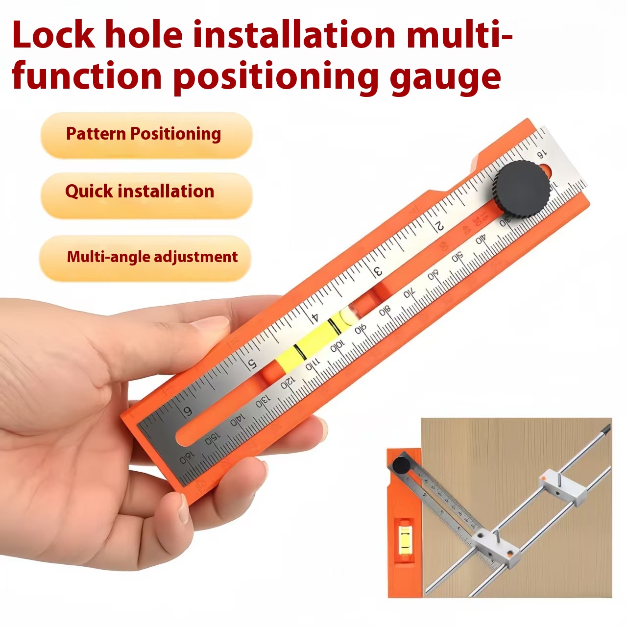 Multi-role Depth Measuring Rul - Woodworking Basic Tools 리뷰 및 가격