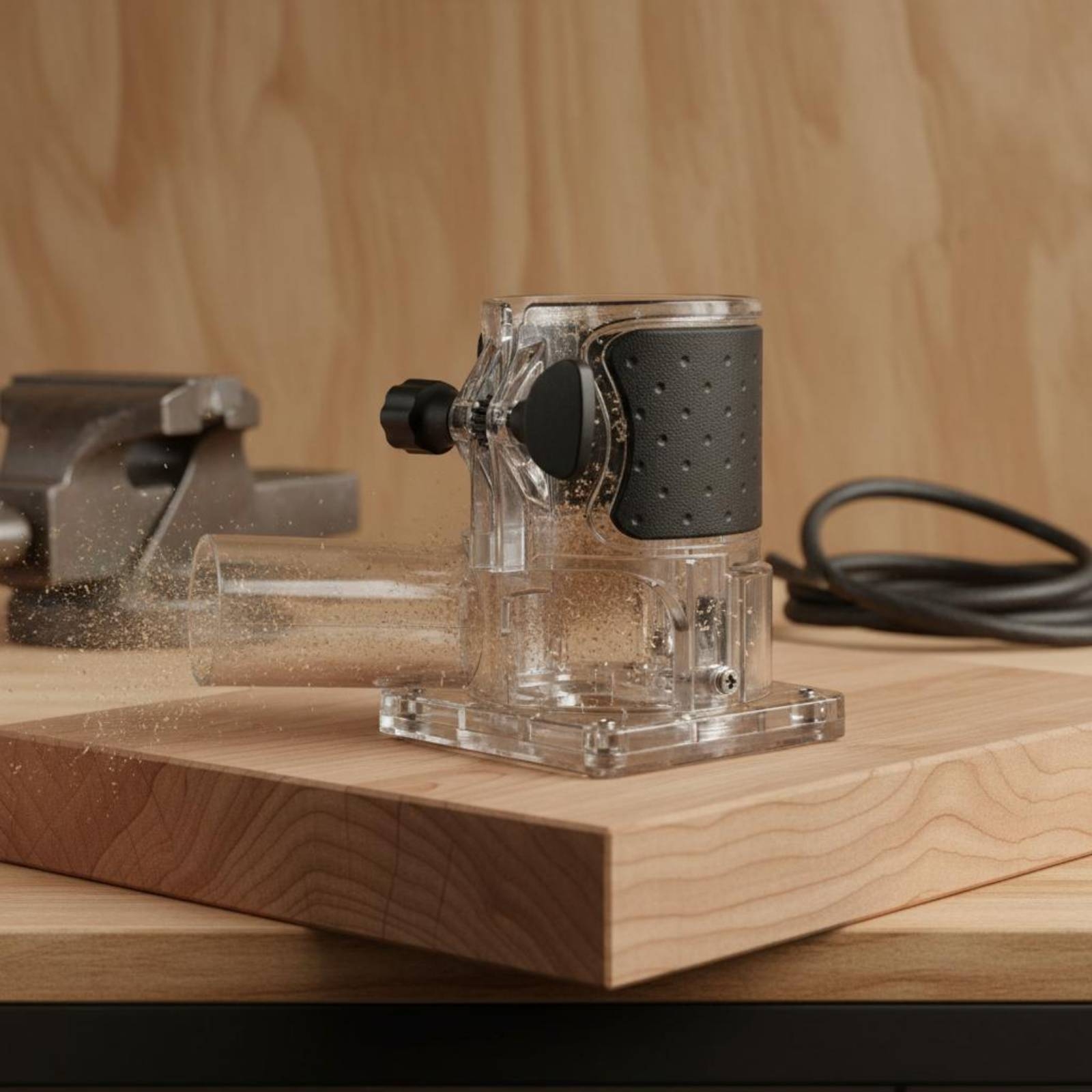 Transparent Router Dust Hood T - Vacuum Cleaner Woodworking 리뷰 및 가격