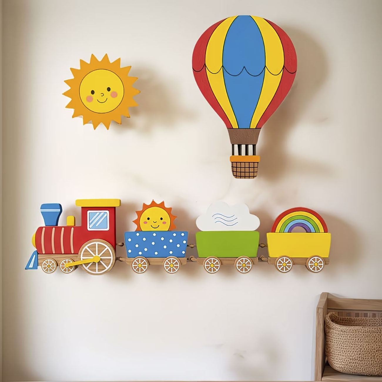 6Pcs Wooden Kids Wall Decor Se - Woodworking Veneer 리뷰 및 가격