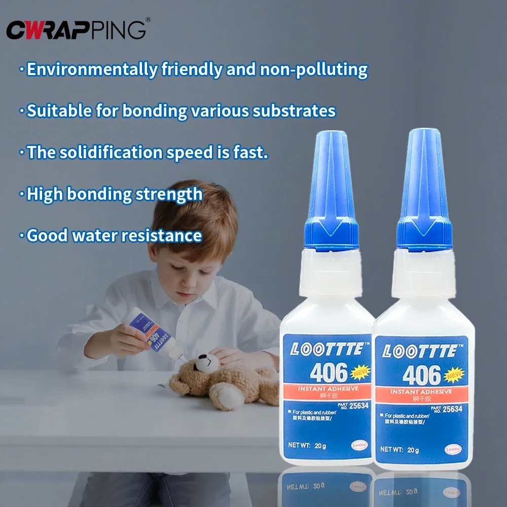 20ml Loottte Rubber Metal Wood - Woodworking Quick Glue 리뷰 및 가격