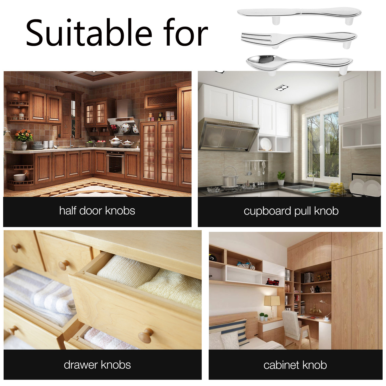 3Pcs Cutlery Inspired Cabinet  - Woodworking Inspiration 리뷰 및 가격