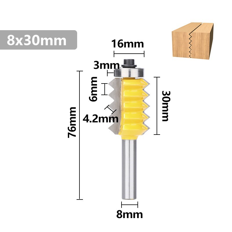 1PCS 8mm Shank Finger Joint Gl - Woodworking Joint Types 리뷰 및 가격