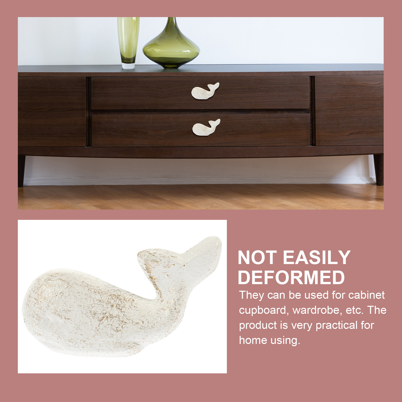 2Pcs White Whale Cabinet Pulls - Woodworking Inspiration 리뷰 및 가격
