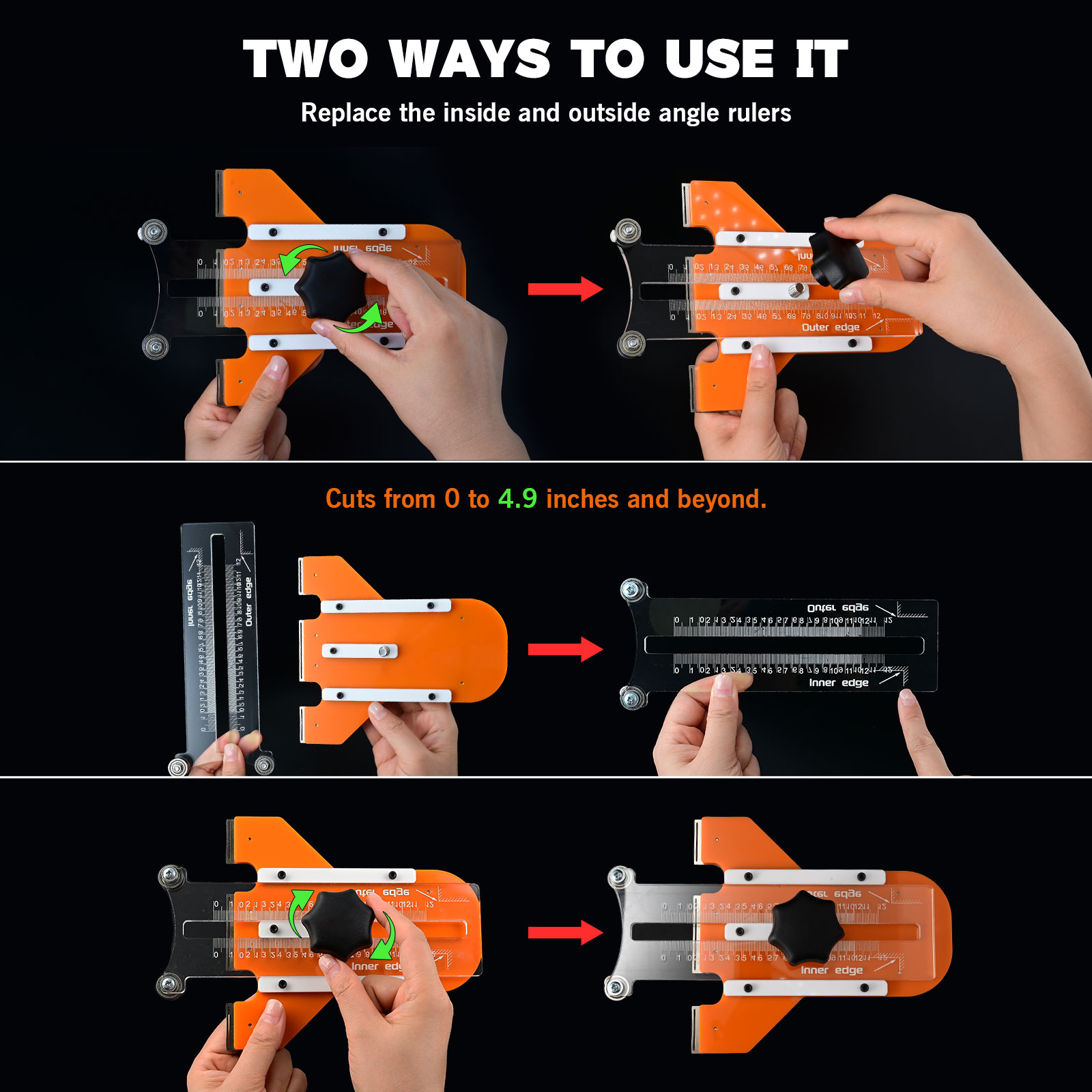 FOSHIO 1cm~12cm Edge Trimming  - Woodworking Basic Tools 리뷰 및 가격