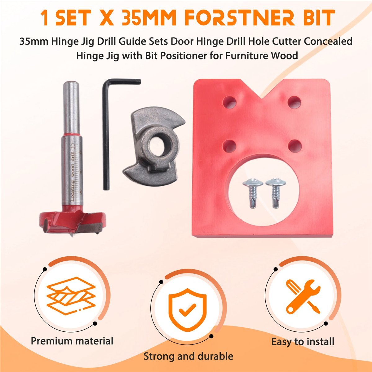 [AA49] 35mm Hinge Jig Drill Gu - Woodworking Jig 리뷰 및 가격