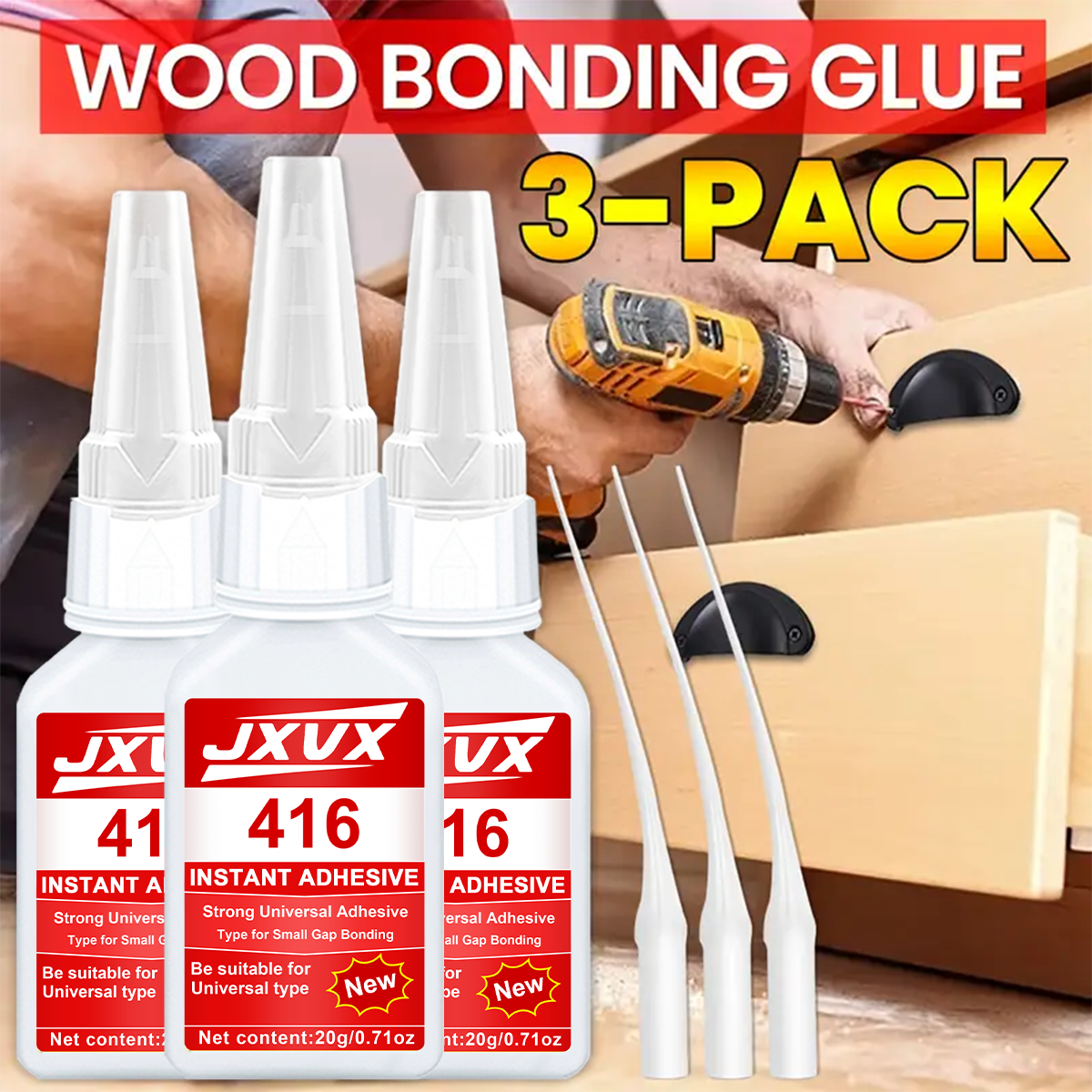 JXVX Accelerated Drying 416 Su - Woodworking Quick Glue 리뷰 및 가격