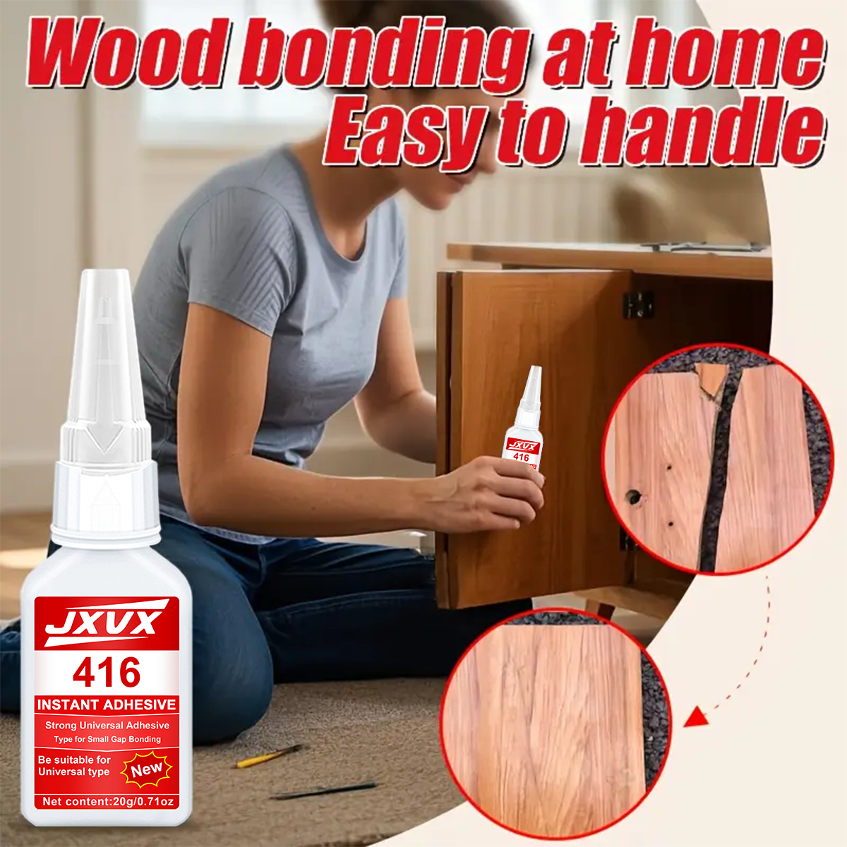 JXVX Accelerated Drying 416 Su - Woodworking Quick Glue 리뷰 및 가격