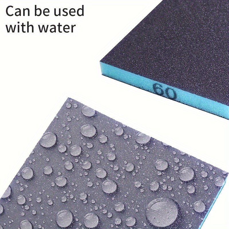 6 Sanding Sponges, Washable an - Woodworking Veneer 리뷰 및 가격