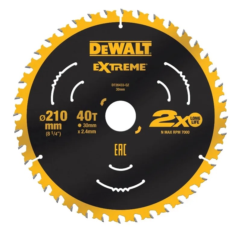 DEWALT DT20433 Extreme 210mm 4 - Woodworking Kerf 리뷰 및 가격
