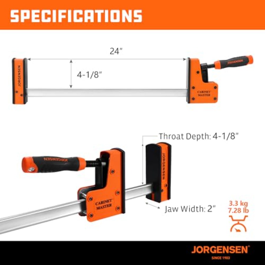 JORGENSEN 24-Inch Parallel Bar - Woodworking Quick Glue 리뷰 및 가격
