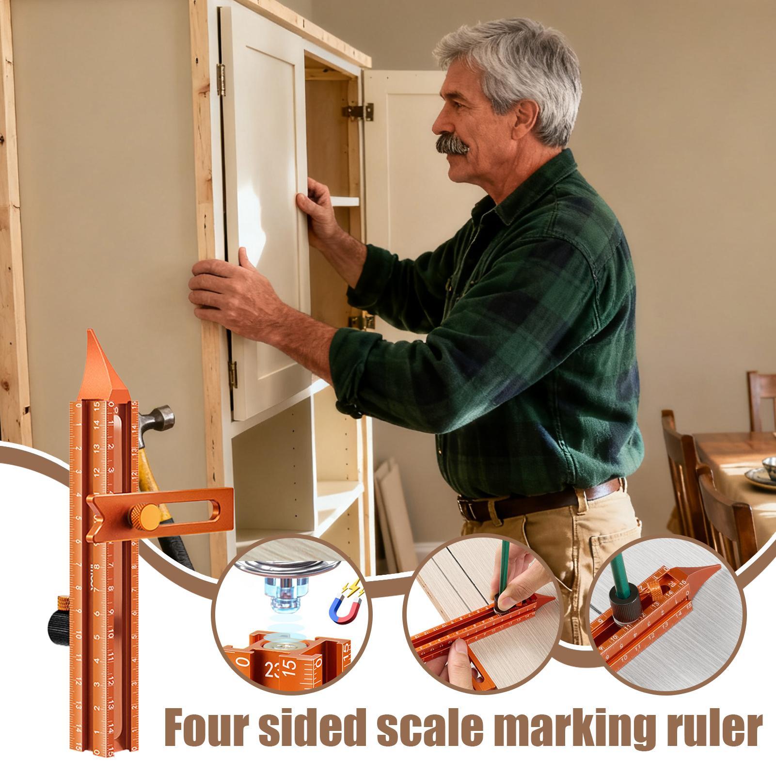 Woodworking Ruler Magnetic Bas - Woodworking Cutting Tools 리뷰 및 가격