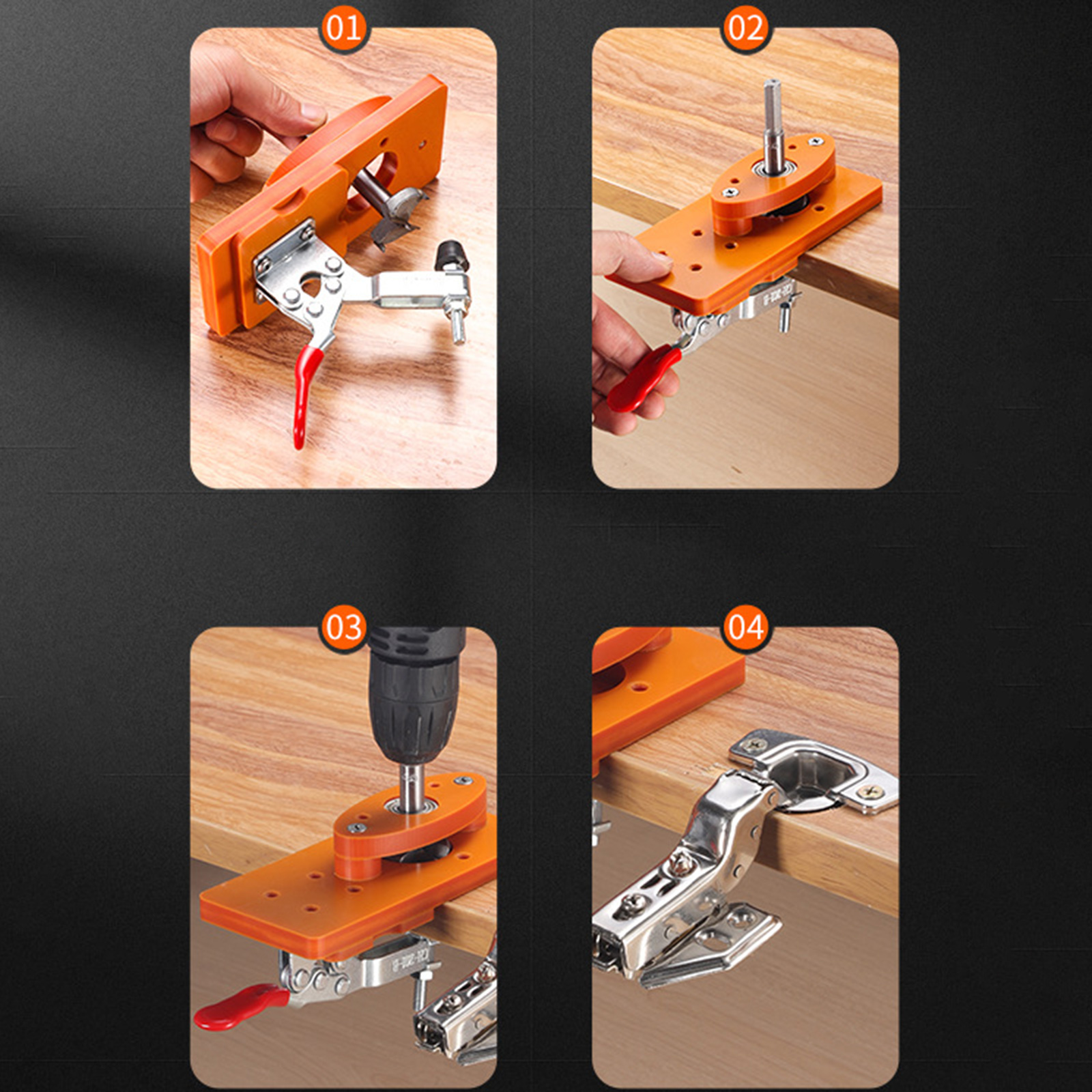 35mm Hinge Drilling Jig Long-L - Woodworking Jig 리뷰 및 가격
