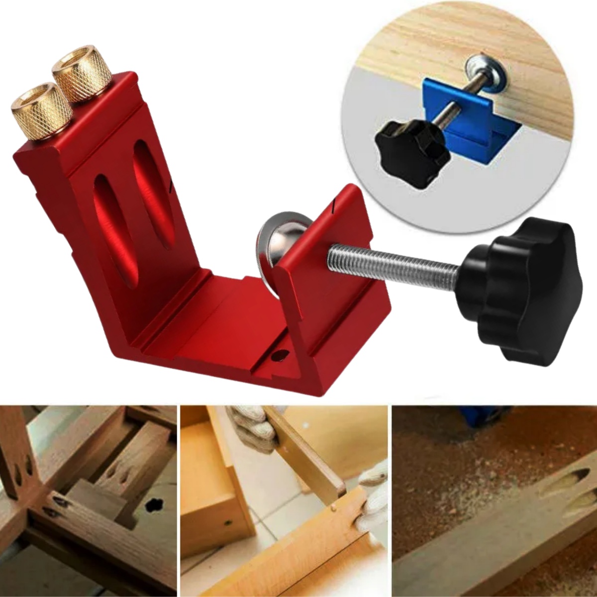 1 Set Pocket Hole Jig for Wood - Woodworking Jig 리뷰 및 가격