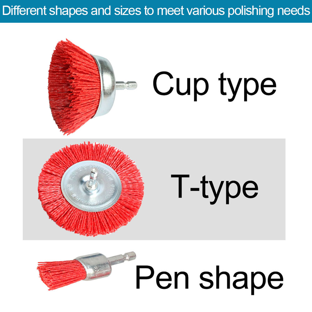 Nylon Cup Brush Abrasive Wire  - Woodworking Veneer 리뷰 및 가격