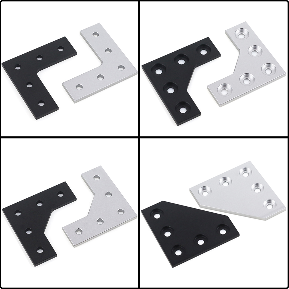 4Pcs L Type 5 Hole 90 Degree J - Woodworking Joint Types 리뷰 및 가격
