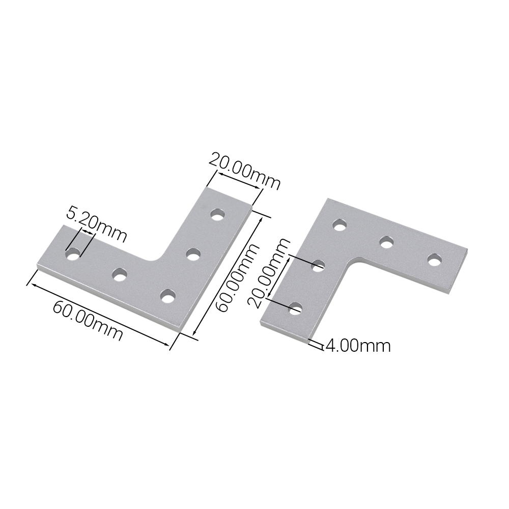 4Pcs L Type 5 Hole 90 Degree J - Woodworking Joint Types 리뷰 및 가격
