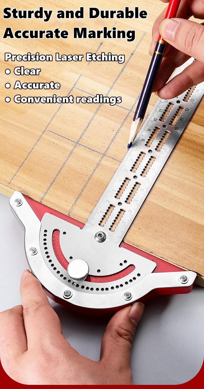 0-180 Degree Angle Gauge Woodw - Woodworking Basic Tools 리뷰 및 가격