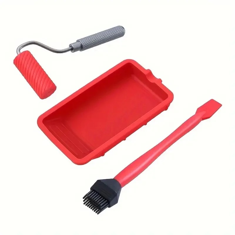 Tray brush glue tool silicone  - Woodworking Glue Roller 리뷰 및 가격