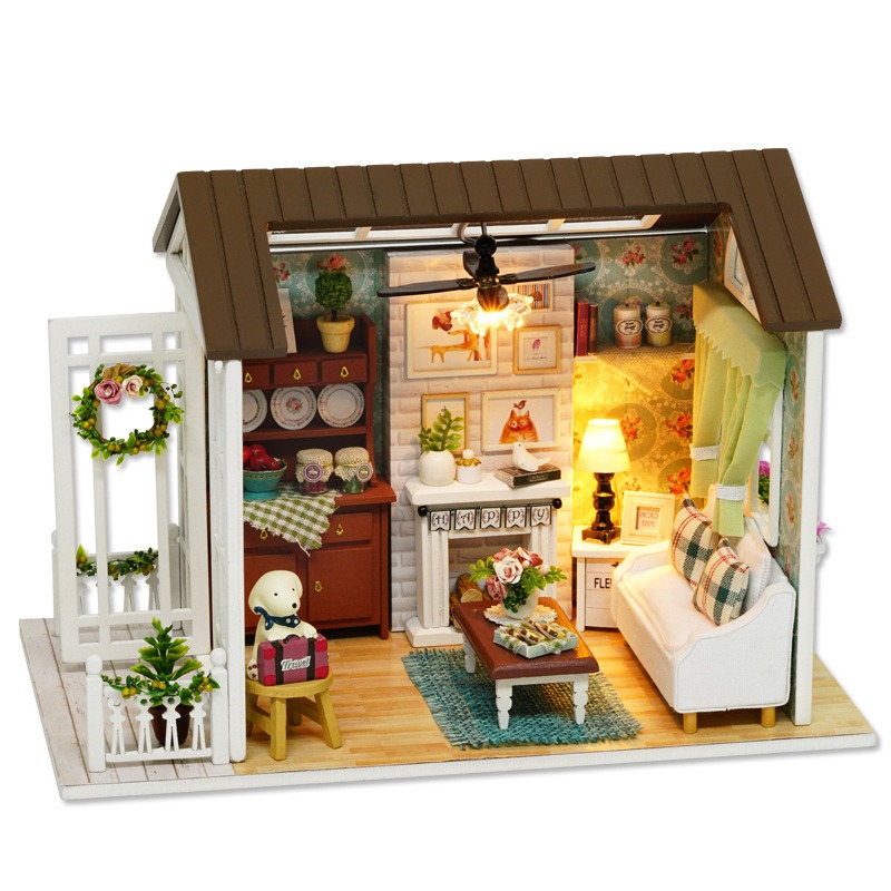 DIY Miniature Doll House Set H - Woodworking Veneer 리뷰 및 가격