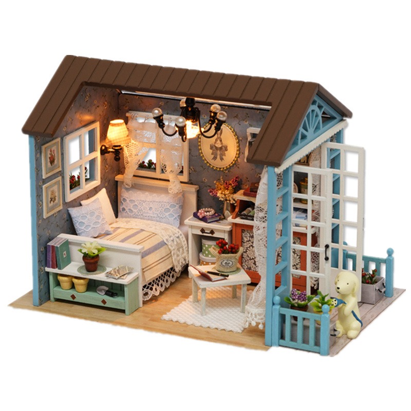 DIY Miniature Doll House Set H - Woodworking Veneer 리뷰 및 가격