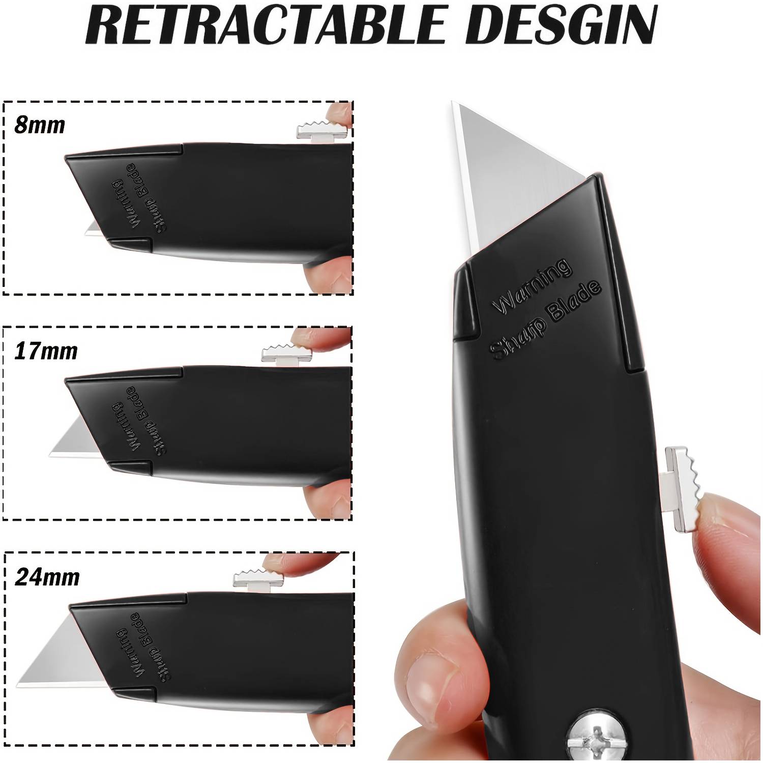 1/2PCS Utility Knife Retractab - Woodworking Warehouse 리뷰 및 가격