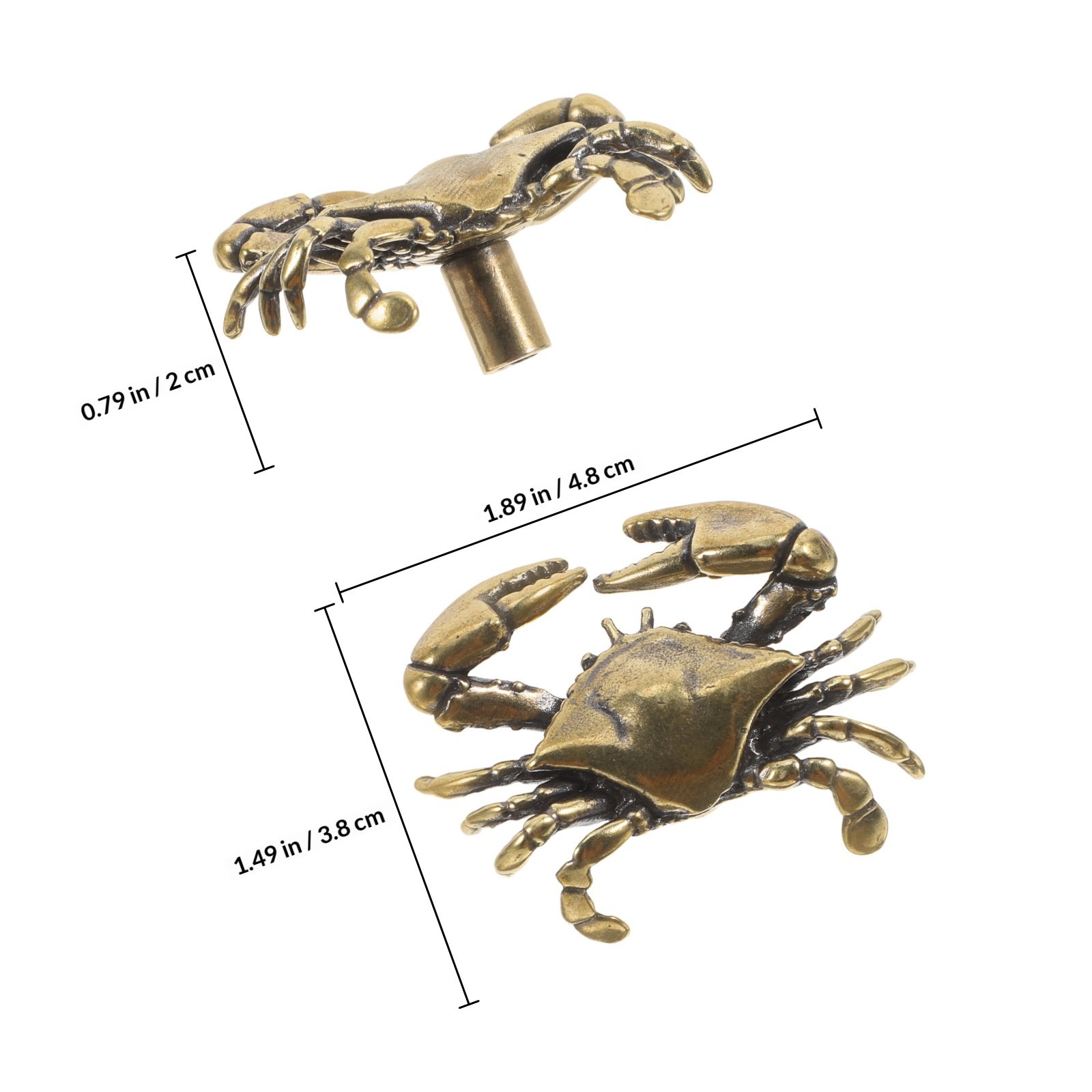 Brass Crab Drawer Pull Handles - Woodworking Inspiration 리뷰 및 가격