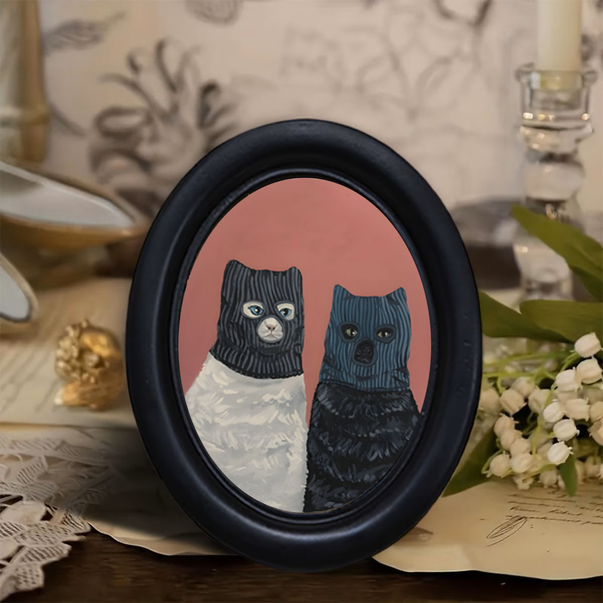 1 Piece of Quirky Robber Cat W - Woodworking Veneer 리뷰 및 가격