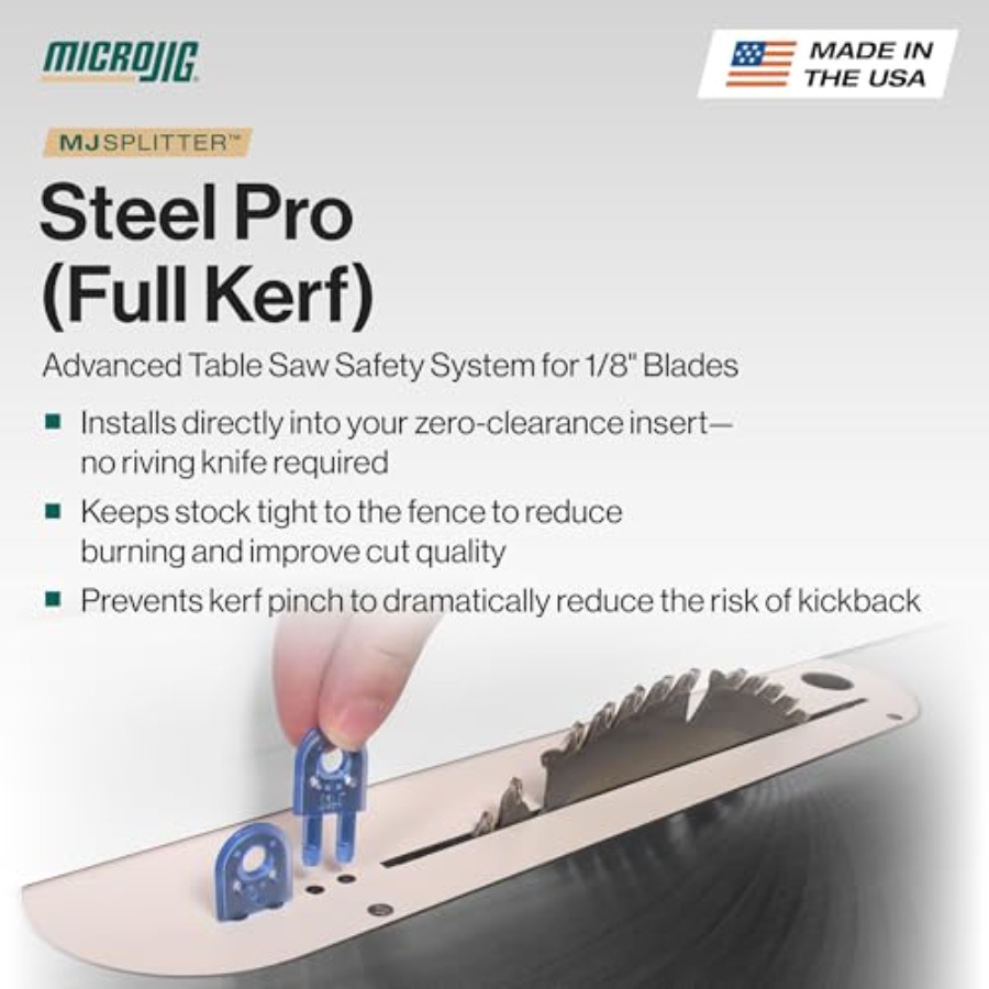 GRR-RIPPER MJ SPLITTER Steel P - Woodworking Kerf 리뷰 및 가격