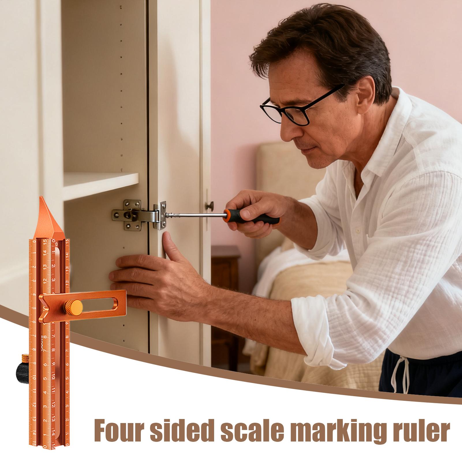 Wood Marking Tool 4-Sided Magn - Woodworking Cutting Tools 리뷰 및 가격