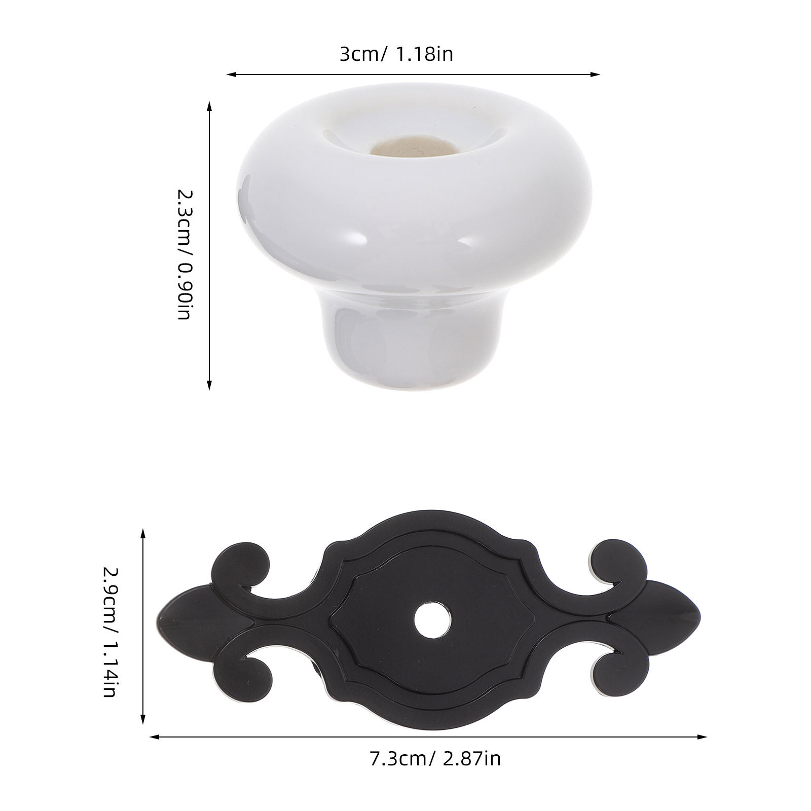5Pcs Decorative Cabinet Knobs  - Woodworking Inspiration 리뷰 및 가격