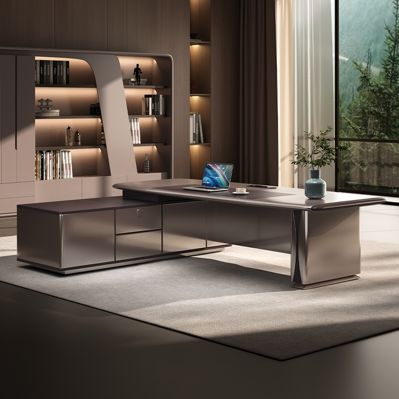 Modern Brown Office Desk Whole - Woodworking Supplier 리뷰 및 가격