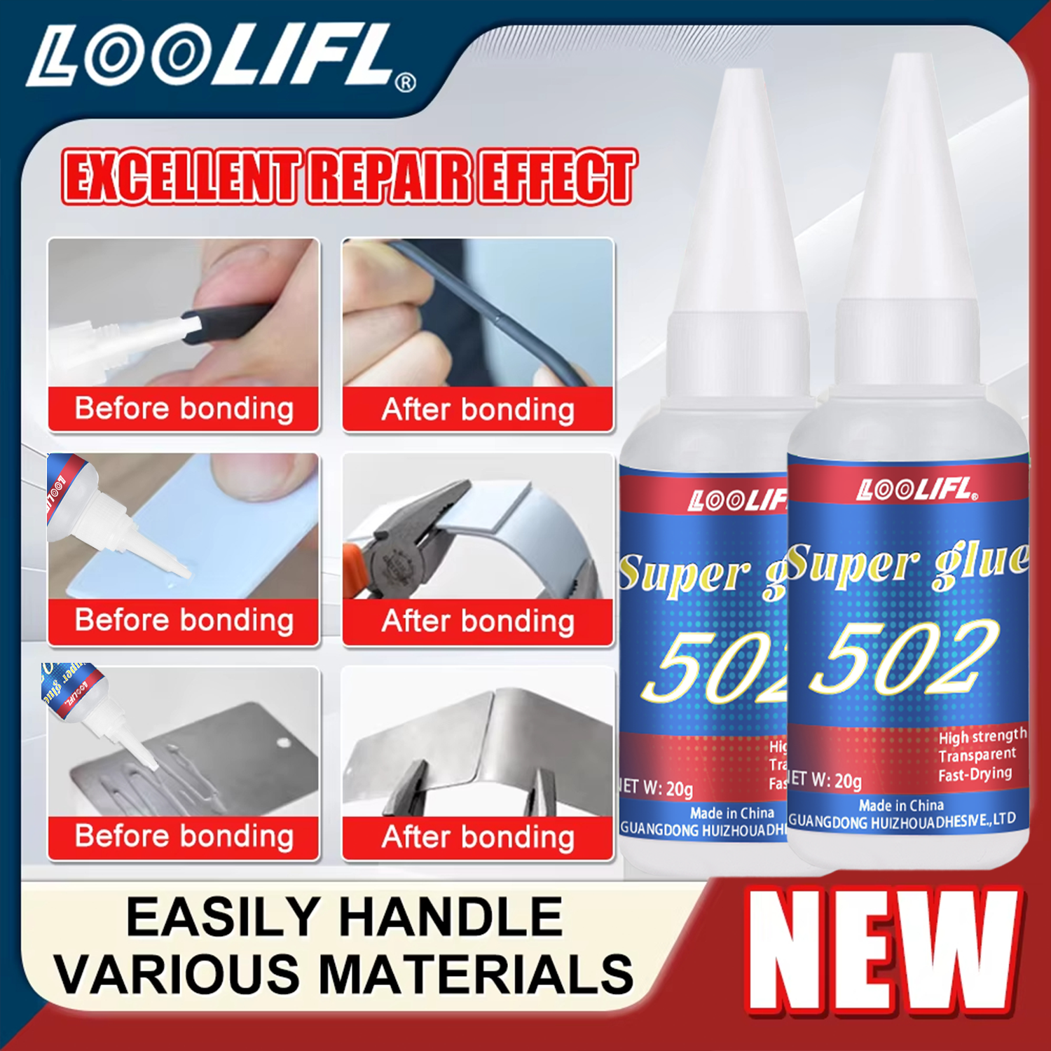 LOOLIFL 1-7pcs 502 Super Glue  - Woodworking Quick Glue 리뷰 및 가격