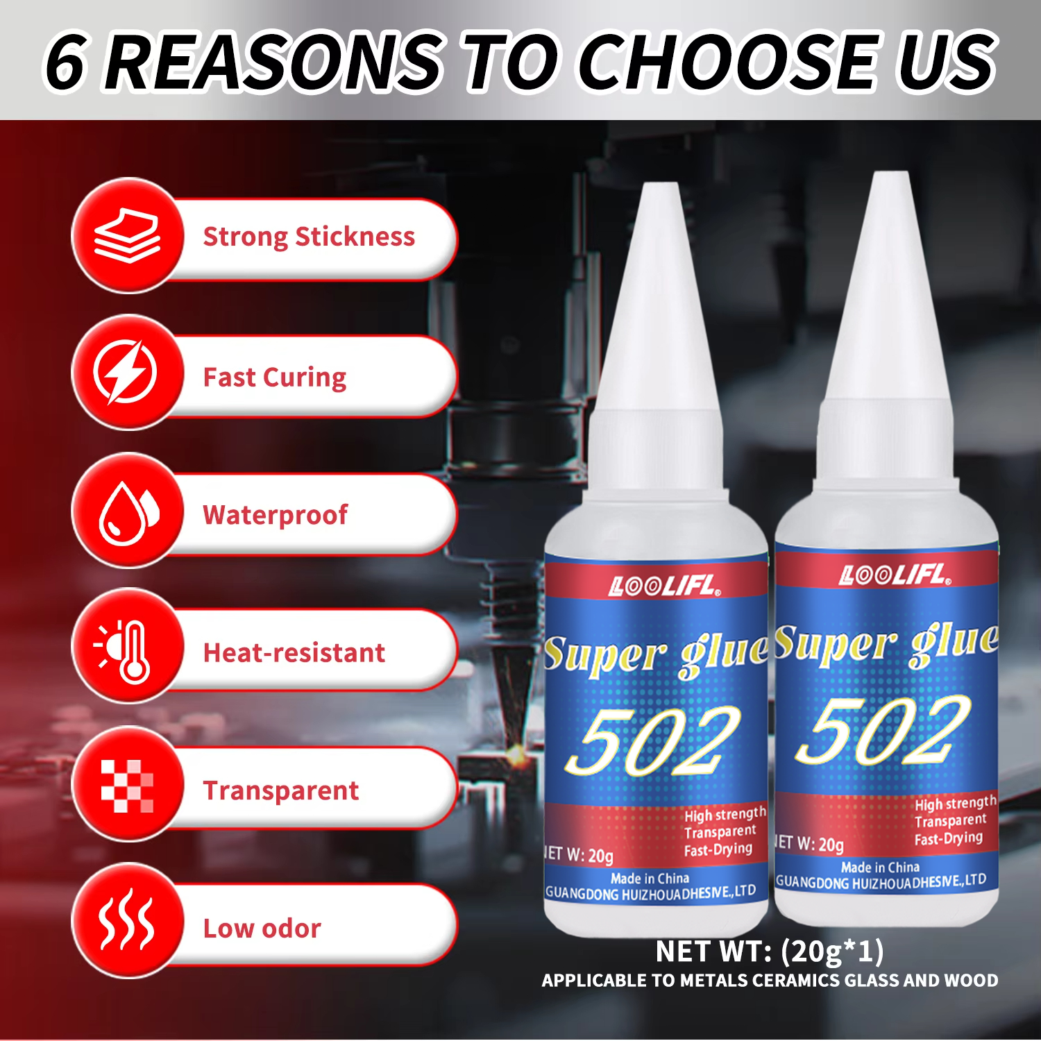 LOOLIFL 1-7pcs 502 Super Glue  - Woodworking Quick Glue 리뷰 및 가격