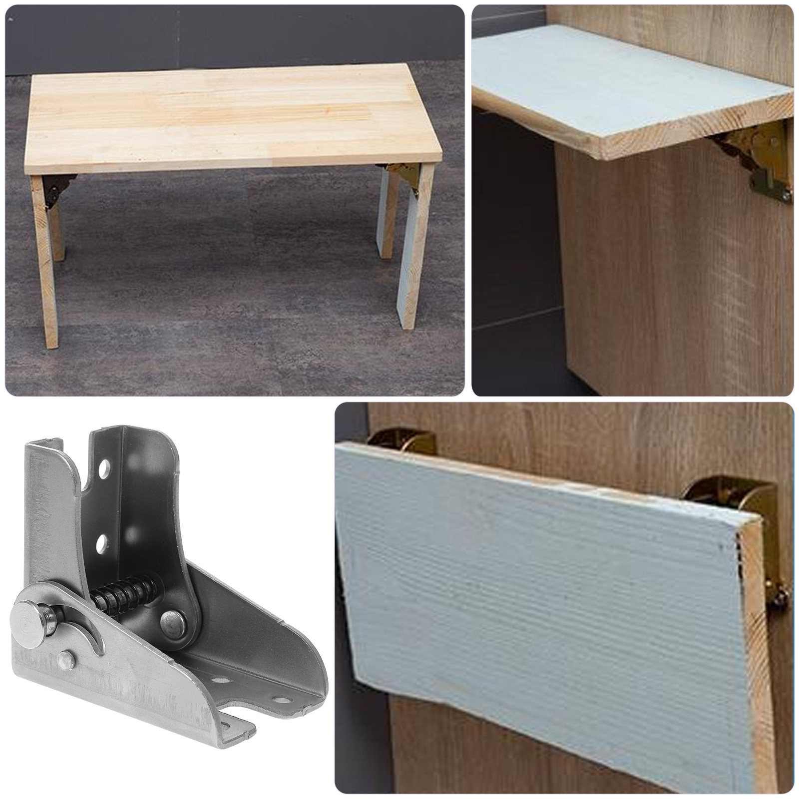 4Pcs Folding Table Hinge Self  - Woodworking Warehouse 리뷰 및 가격