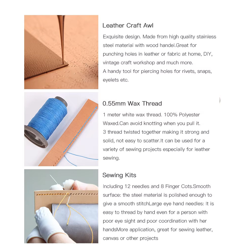 WUTA Professional Leather Craf - Woodworking Basic Tools 리뷰 및 가격