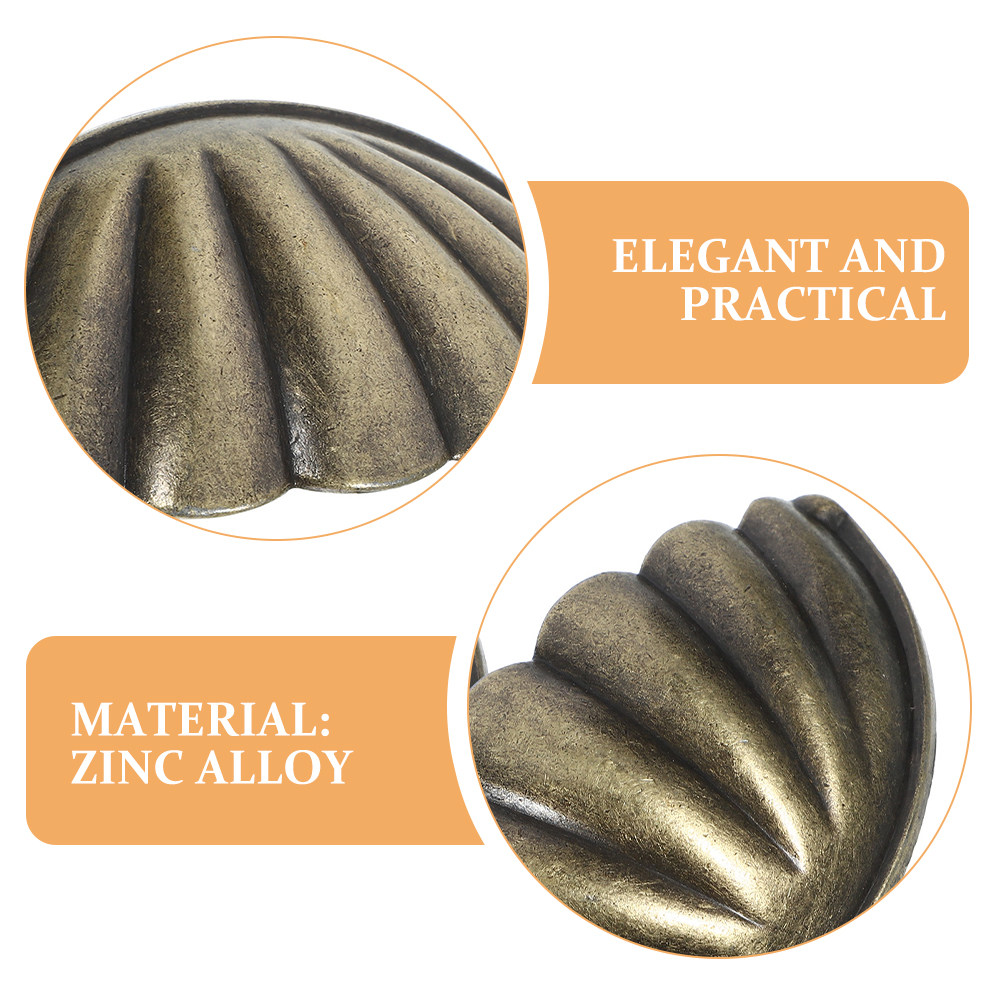 3Pcs Shell Inspired Cabinet Ha - Woodworking Inspiration 리뷰 및 가격