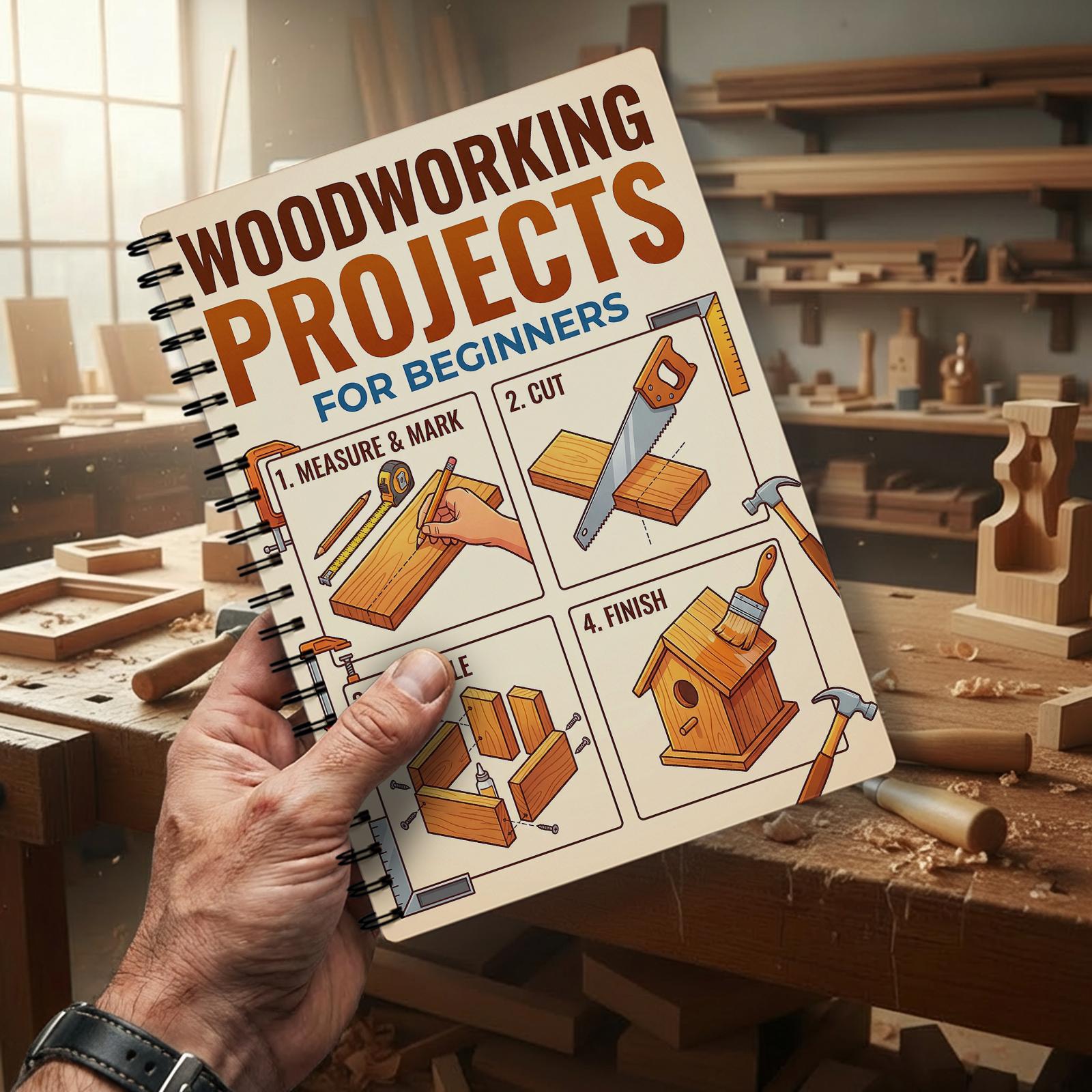 Woodworking Book for Beginners - Woodworking Basic Tools 리뷰 및 가격