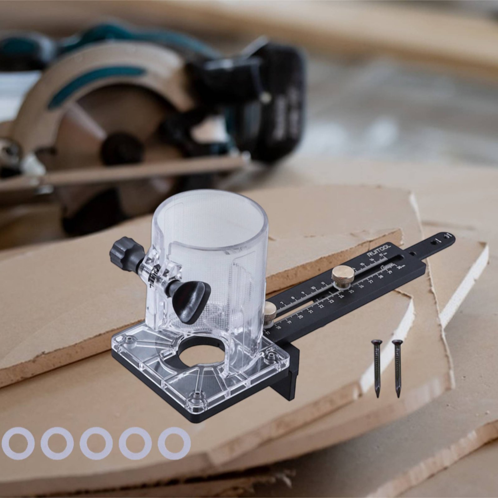 Router Circle Cutting Jig Mult - Woodworking Jig 리뷰 및 가격