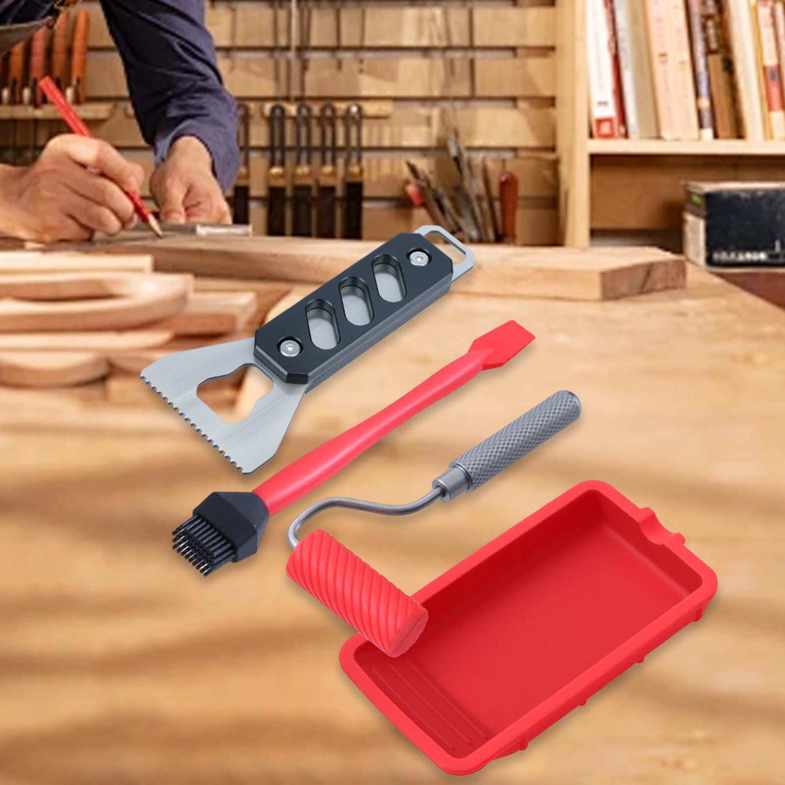 Glue Spreader with Tray Reusab - Woodworking Glue Roller 리뷰 및 가격