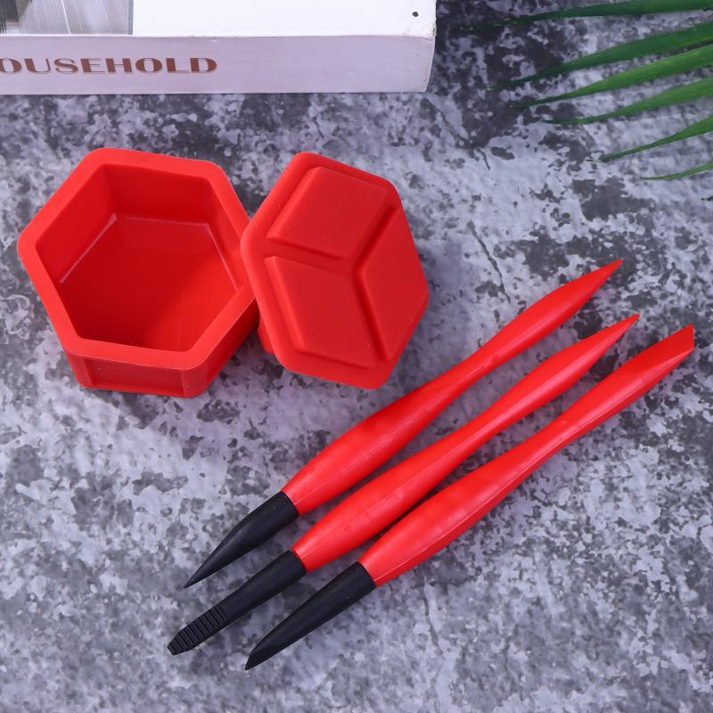 1Set Silicone Glue Brush Kit W - Woodworking Glue Applicator 리뷰 및 가격